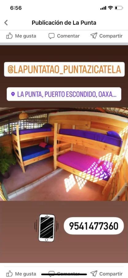 La Punta Tao Hotell Puerto Escondido  Eksteriør bilde